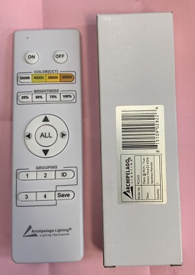 Archipelago RC24G Handheld Remote Controller CCT Plano RCH-True Colors Panel
