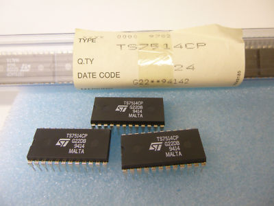 2 Stück / 2 pieces TS7514 CP  PROGRAMMABLE V.23 MODEM with DTMF  NEW