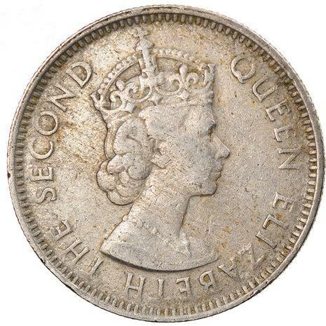 その他 Queen Elizabeth Belizean Coin 25 Cents | Queen Elizabeth II | Belize | 1974