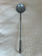 Vintage Ice Fishing Skimmer All Metal