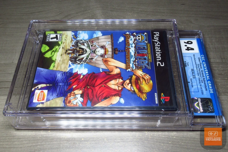 CGC 9.4 A - One Piece: Grand Adventure PlayStation 2, PS2 2006 NEW! - RARE! - Image 3 of 4