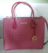 NWT Michael Kors - Mercer - Mulberry - Large Satchel