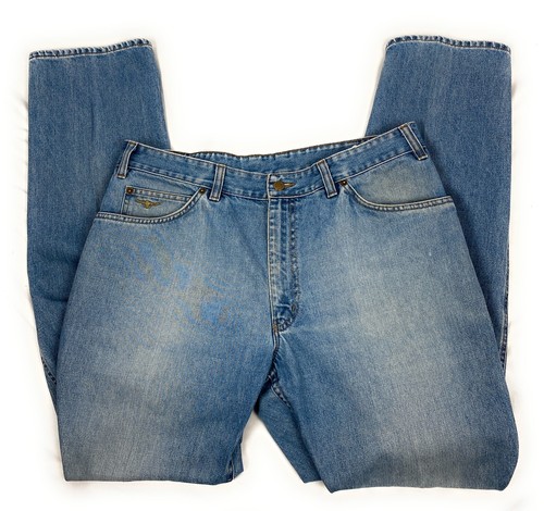 Pantalones de mezclilla para hombre RM WILLIAMS lavado azul trabajo pesado talla 38L - Imagen 2 de 6