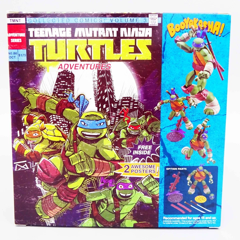 Kaiyodo Revoltech Teenage Mutant Ninja Turtles Leonardo Action Figure Japan NEW - Image 2 of 4