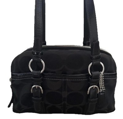 Coach Bonnie Signature Soho Satchel Shoulder Purse Bag Vintage Y2K