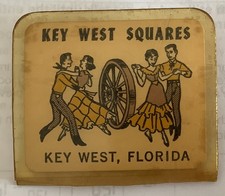 Ancien insigne club de danse carré Key West Florida 1955