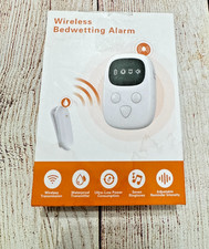 2025 New Wireless Bed Wetting Alarm for Boys and Girls, White Bedwetting Alarm,