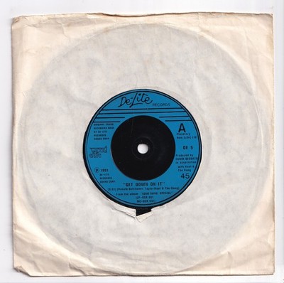 (AL848) Kool & The Gang, Get Down On It - 1981 - 7 inch vinyl