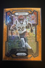2023 Panini Prizm - Rookies DJ Turner #319 Disco Prizm (RC)