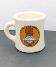 Vintage USS Abraham Lincoln "Shall Not Perish" Mil-Art China Co. Mug