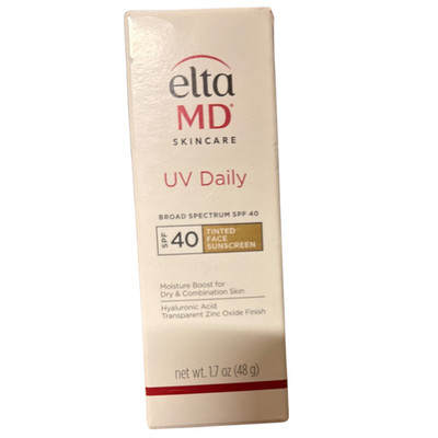 EltaMD UV Daily Tinted Face Sunscreen SPF 40 Broad Spectrum 1.7 oz