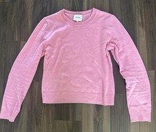 Reformation Lian Cashmere Crew Sweater Pink Size - M