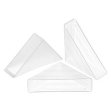 20Pcs Corner Protectors 11x50mm Plastic Right Angle Corner Guards Cushion, White