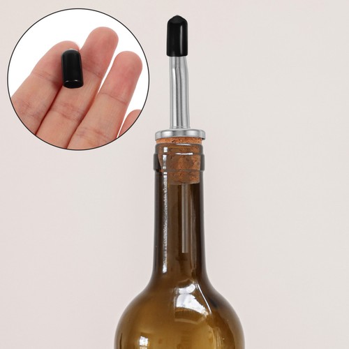 150 Pcs Pourer Cover Dispenser Spout Dust Covers Plastic Caps Bottle - Imagen 7 de 12