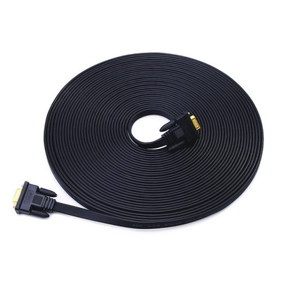 65ft 20m Extra Long VGA to VGA Cable for Computer Monitor 15 Pin Male
