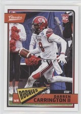 2018 Panini Classics Rookies Darren Carrington II #295 o9o