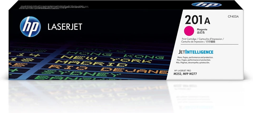 HP 201A Tonerkartusche, Magenta HP Color Laserjet Pro M252, M274n, M277, Rot