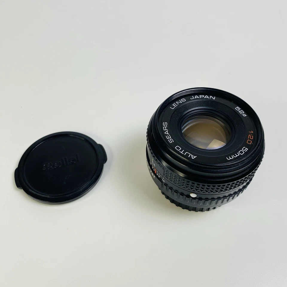 one camera lens rollei pentamax auto sears 1:2.0 50mm JAPAN PENTAX-K - Image 2 of 4