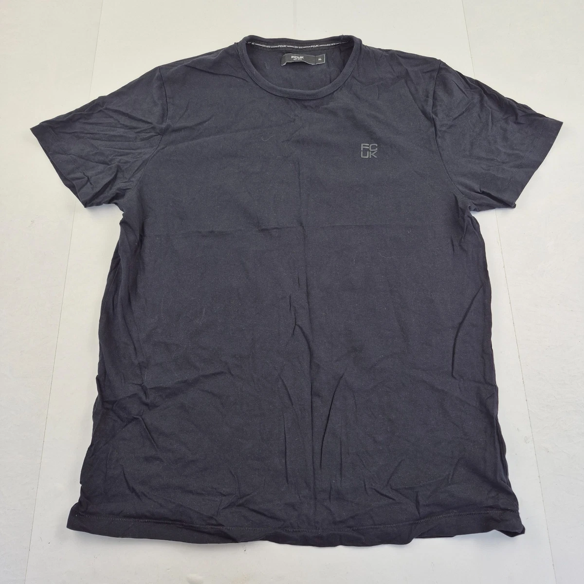 Haut t-shirt homme FRENCH CONNECTION moyen coton kaki CT02