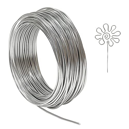 12 Gauge Aluminum Craft Wire, 100 Feet 2mm Thick  Assorted item_shapes 