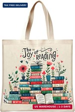 Canvas Tote Bag for Women Book Bags for Women Book Accessories Bookish Gifts and