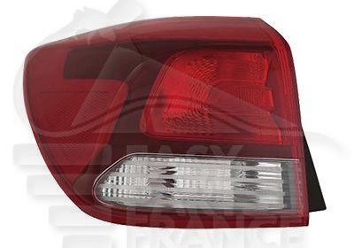 Feu arrière gauche Kia Rio 02/17 pour réparation et contrôle technique