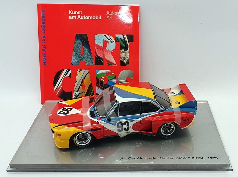 1/18 Minichamps BMW 3.0 CSL Art Car Edition Alexander Calder