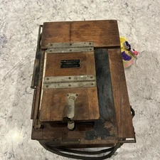 1910’s Eastman Kodak Amateur Wood Contact Printer Darkroom Photography Decor