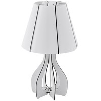 Weiß Moderne Skandinavisch Tischlampe Nachtlampe 1X60W/E27 X25,5X45 [Cm]