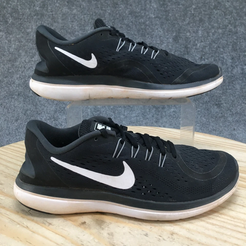 Nike Shoes Mens 9.5 Black Air Flight Huarache Low Running Sneakers 89847-001 - Image 2 of 4