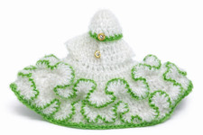 Handmade Baby Krishna Woolen Dress  Laddu Gopal Winter Poshak  2 Dress combo 