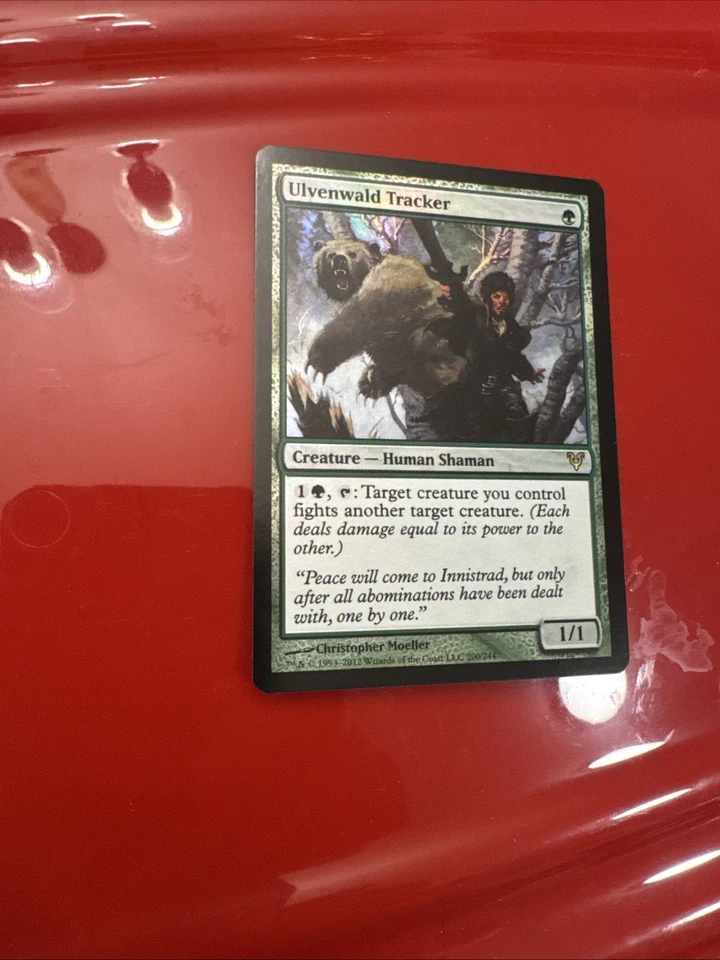 MTG - Ulvenwald Tracker - FOIL - Avacyn Restored - NM/MT - Brandy New! - Image 2 of 3