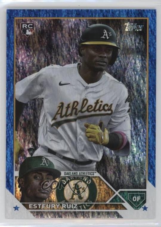 2023 Topps Series 2 Blue Foil /999 Esteury Ruiz #650 12l4
