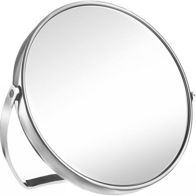 Acca Kappa Round Cosmetic Mirror, Silver, 15.5 cm