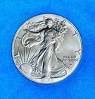 2022 American Eagle Silver Dollar BU 999. Fine Silver. 1 Troy oz.