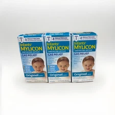 Mylicon Infant Anti-Gas Original Drops 0.5oz (3 Pack)