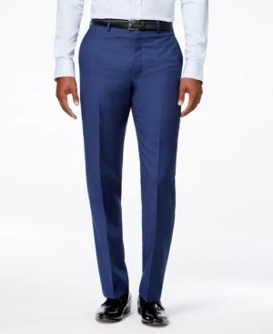 Calvin Klein Mens Slim fit Dress Pants 32 / 30 Navy Blue Solid Stretch
Opens in a new window or tab