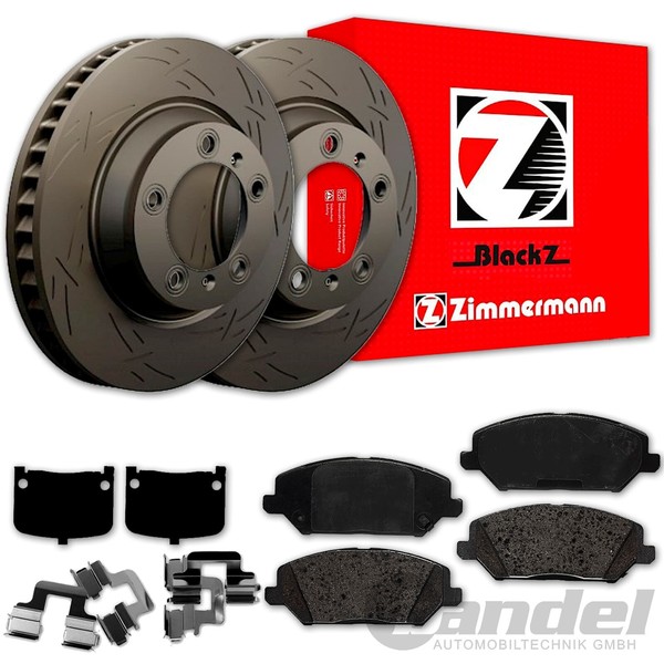 Zimmermann Sport Bremsscheiben 305Mm + BelÄGe Vorne Passend FüR Hyundai I30 PD-image