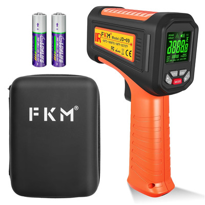 50:1-58°F ~3272°F  Infrared Thermometer High Temperature Gun,Non Contact Digital
