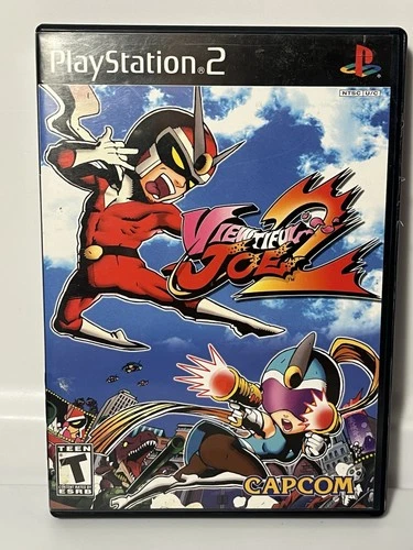 Viewtiful Joe (PS2 PlayStation 2) Black Label Tested Working CIB Complete