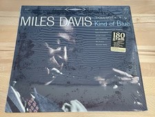 Factory SEALED Miles Davis Kind of Blue 180g Vinyl LP Audiophile Free Shipping  