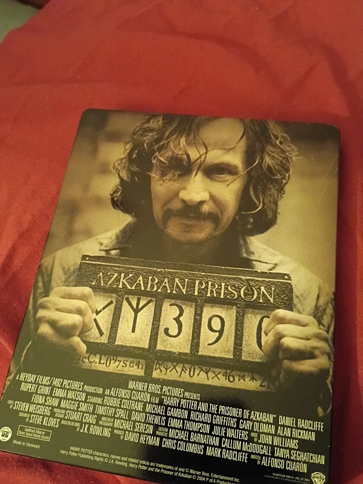 HARRY POTTER AND THE PRISONER OF AZKABAN STEELBOOK BLU RAY - Image 2 of 3