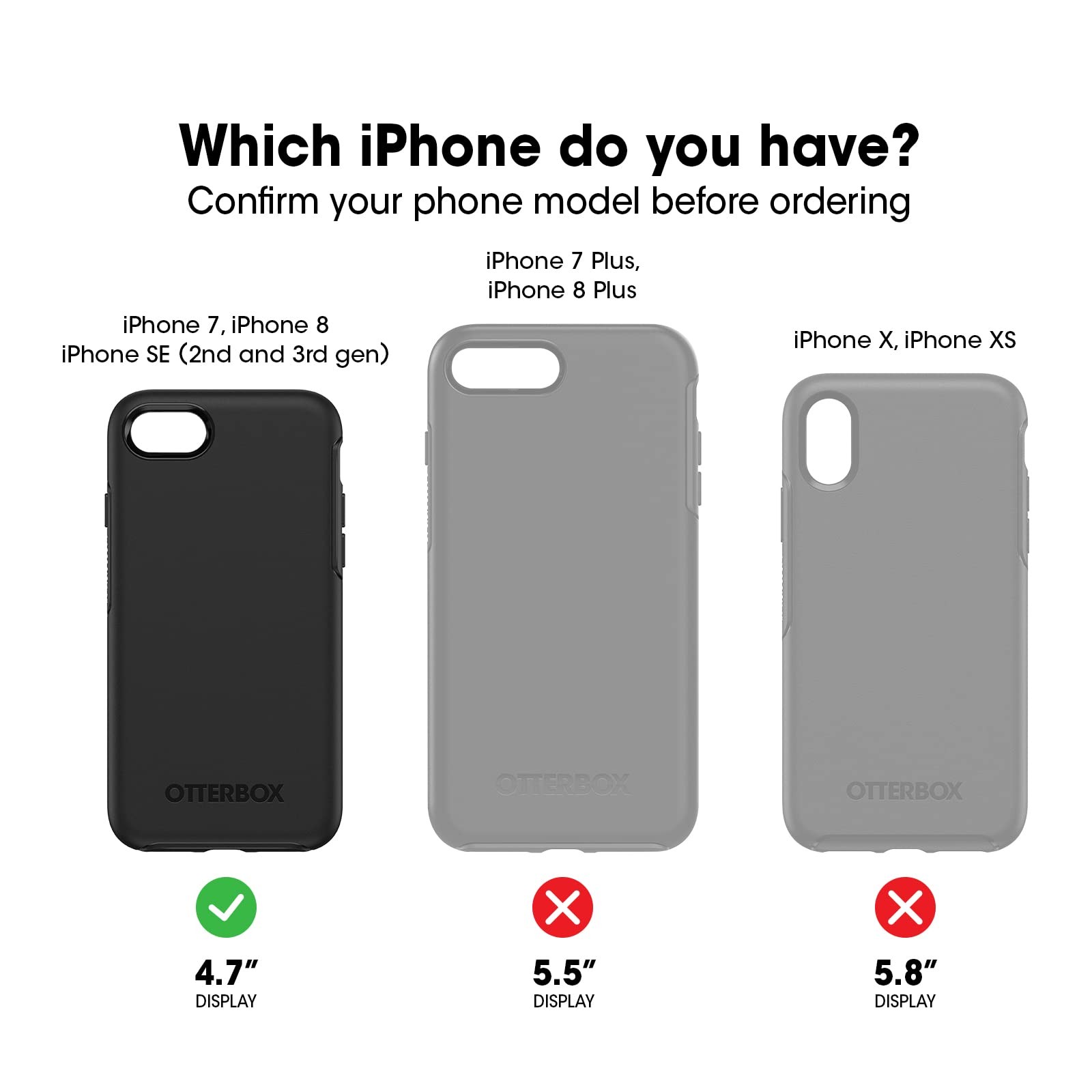 Coque iPhone 8 antichoc Commuter Series protection rigide iPhone 7 fine - 2