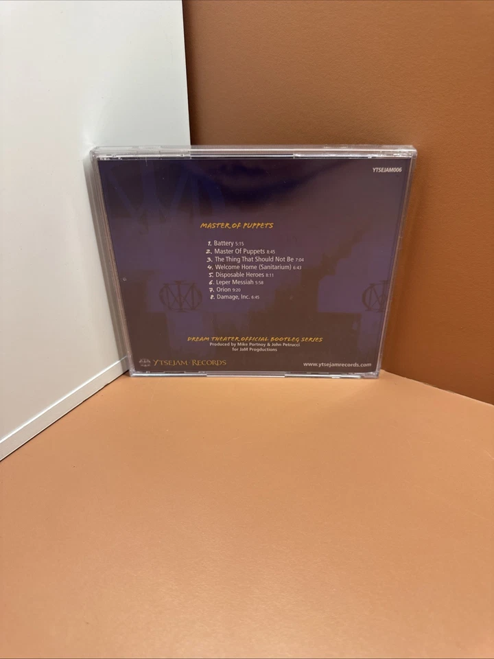 DREAM THEATER - Ytsejam Records - Master of Puppets ( METALLICA ) CD SEALED - Image 2 of 2