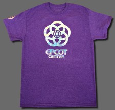 Image of Disney World Epcot Center Holographic T-Shirt custom unisex men women vintage