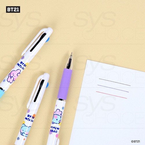 BTS BT21 Official Authentic Goods 3Color Ball Pen minini Ver 7SET + Tracking Num - Picture 6 of 6
