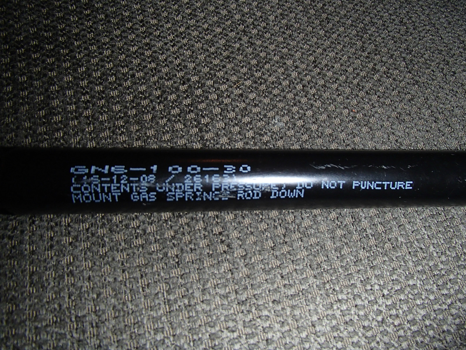 *NEW* GAYSAN GAS SPRING PAIR SG325022 TRUNK LIFTGATE HATCH BLACK eBay