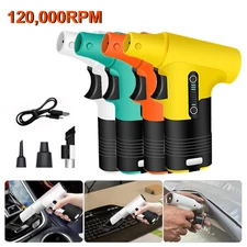 Turbo Blower Fan Mini Handheld Duster Rechargeable 120000RPM Brushless Motor