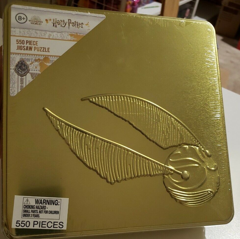 Wizarding World Harry Potter Golden Snitch 550 Piece Jigsaw