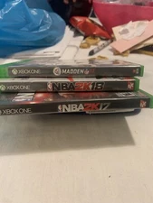 xbox one sports games, NBA 2k17, Madden nfl 17, NBA 2k18
